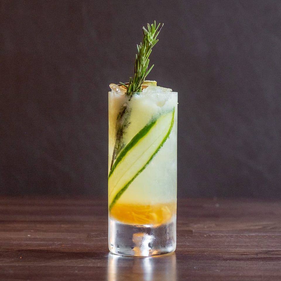 Cooling cucumber cocktail