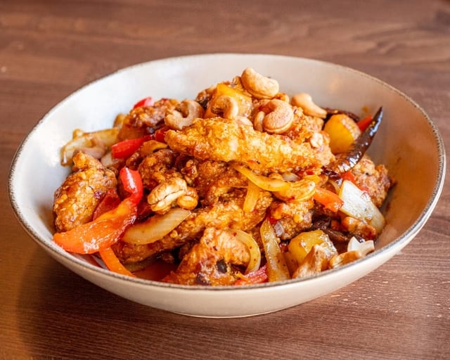Tropical Cashew Chicken.