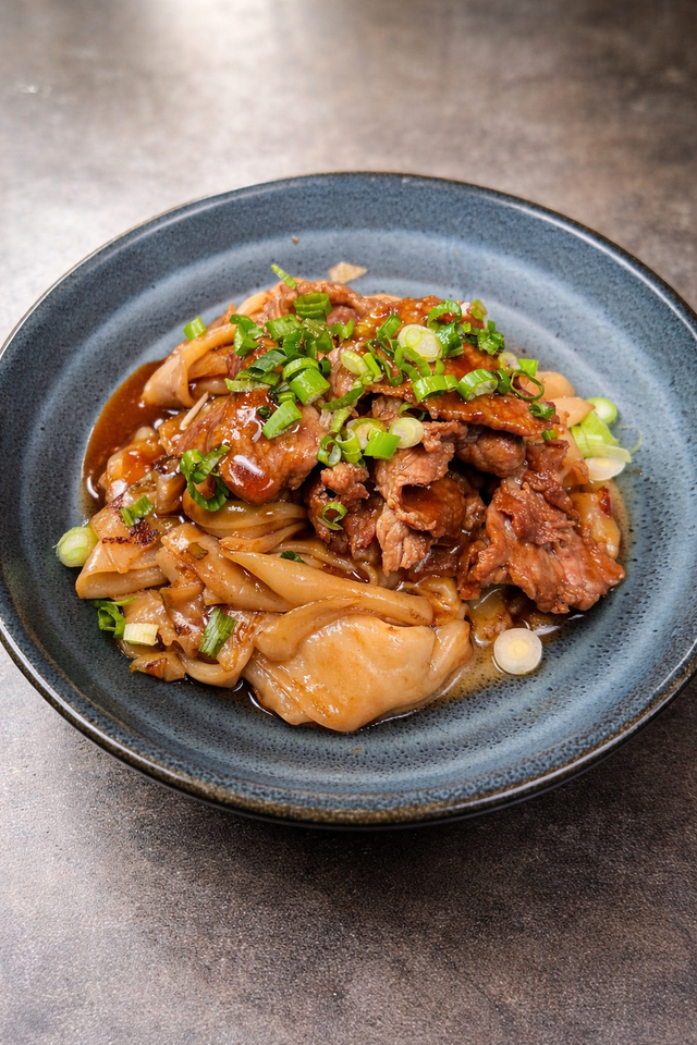 Sen Yai Beef.