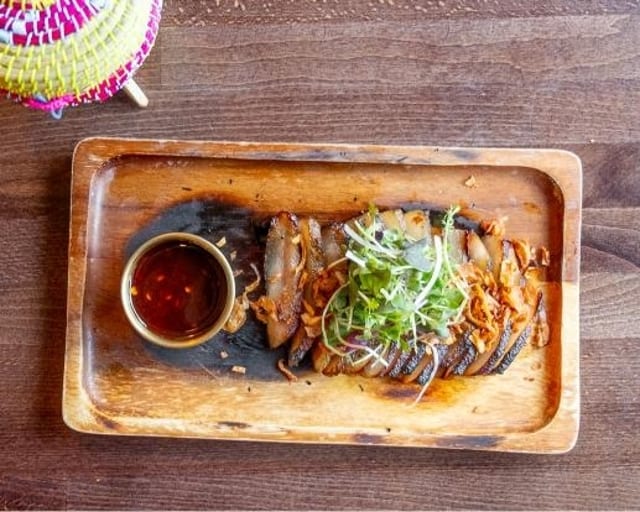 Chargrilled Pork Jowl.