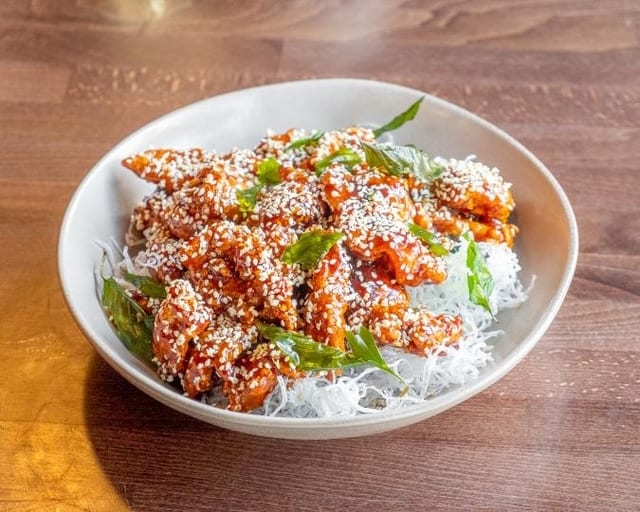 Sesame Chicken.